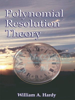 cover image of Polynomial Resolution Theory